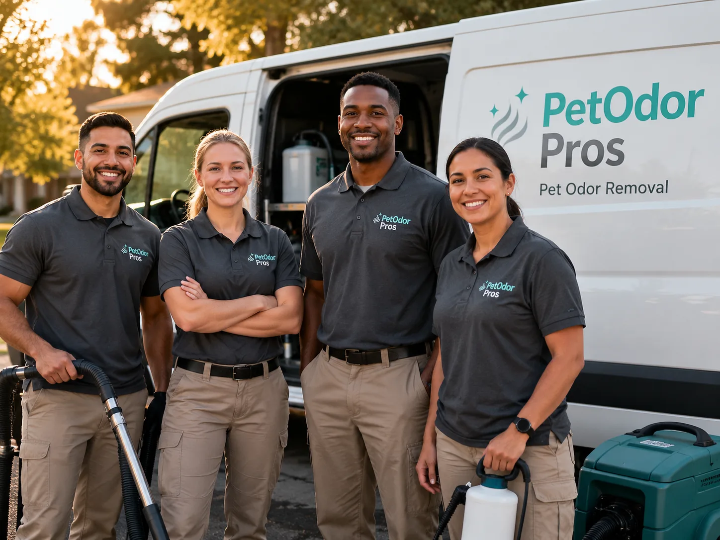 Pet Odor Removal team serving Donald, OR
